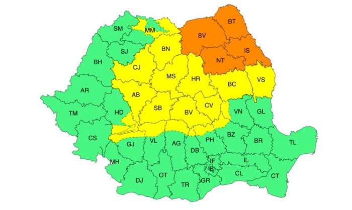 Vremea în România, de la o extremă la alta. Temperaturi de aproape 40 de grade și furtuni puternice în aceeași zi | HARTA