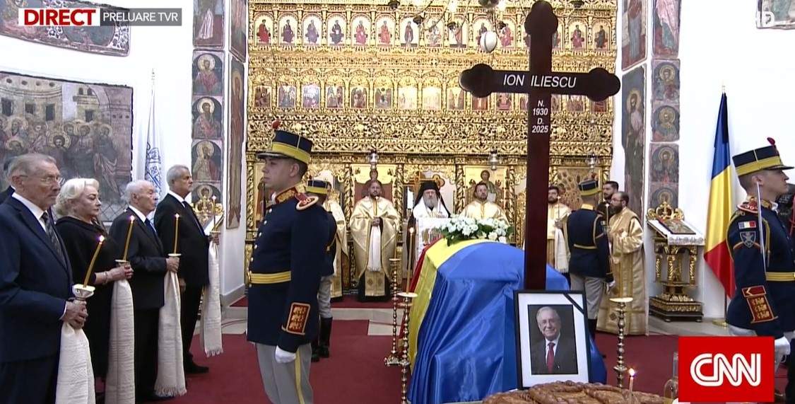 înmormântarea lui Ion Iliescu