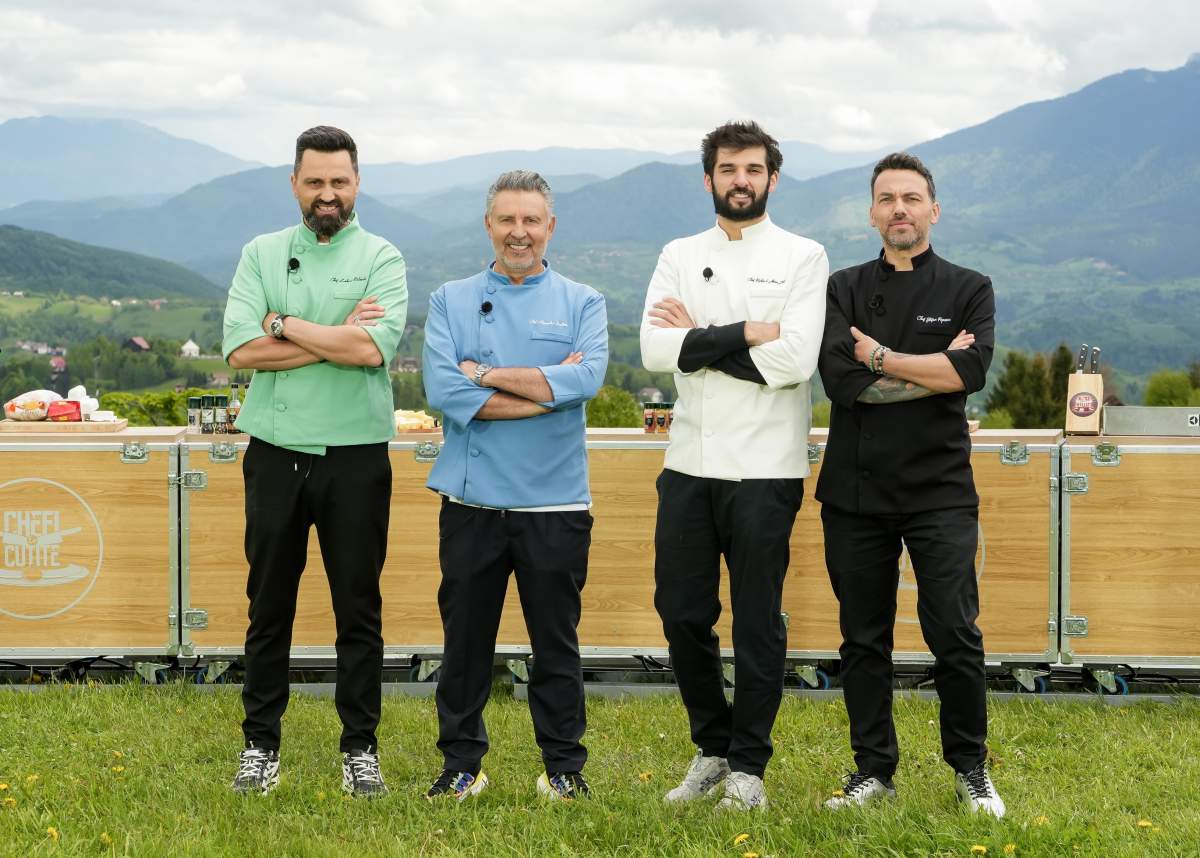 Jurații Chefi la cuțite vin la Festivalul Summer Well cu cele mai savuroase gustări, preparate de ei la standul show-ului culinar de la Domeniul Știrbey