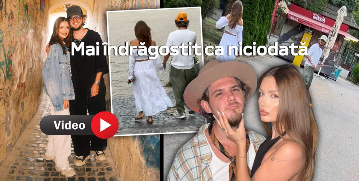 Cuza de la Noaptea Târziu, topit după iubita lui! Imagini exclusive cu cei doi, la o plimbare romantică de seară, în parc | VIDEO