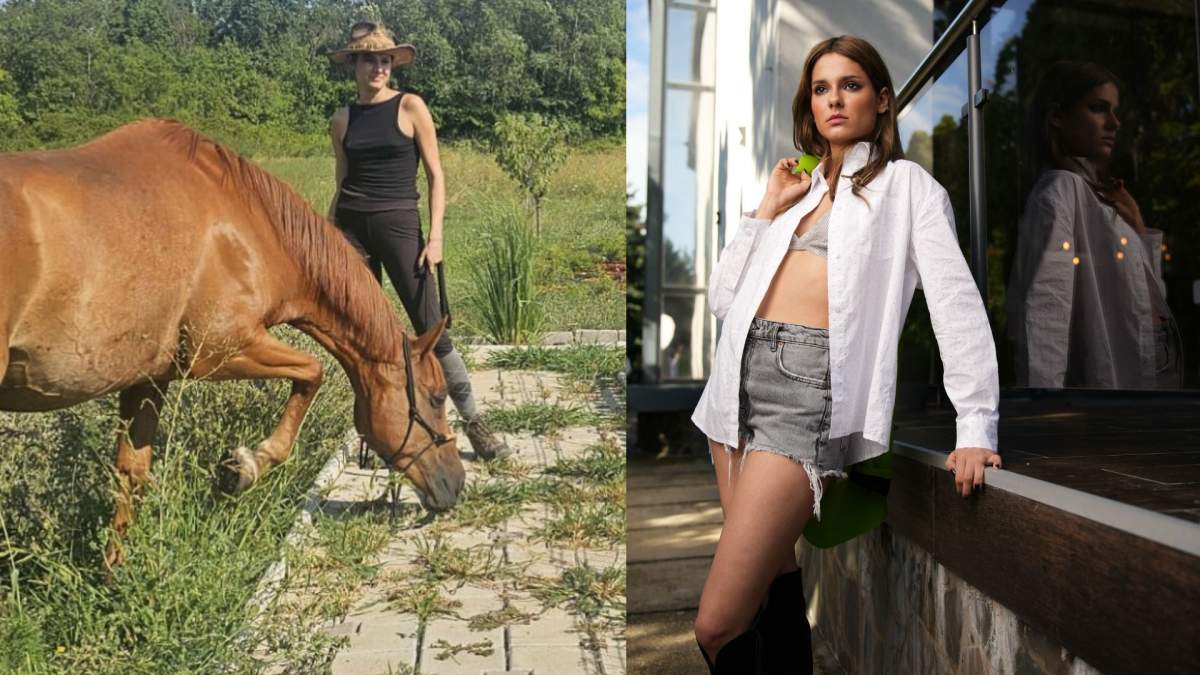 Rebecca Nicolescu, vacanță între echilibru și libertate: ”Animalele mă liniștesc foarte mult. A fost o vară în care am respirat mai profund”