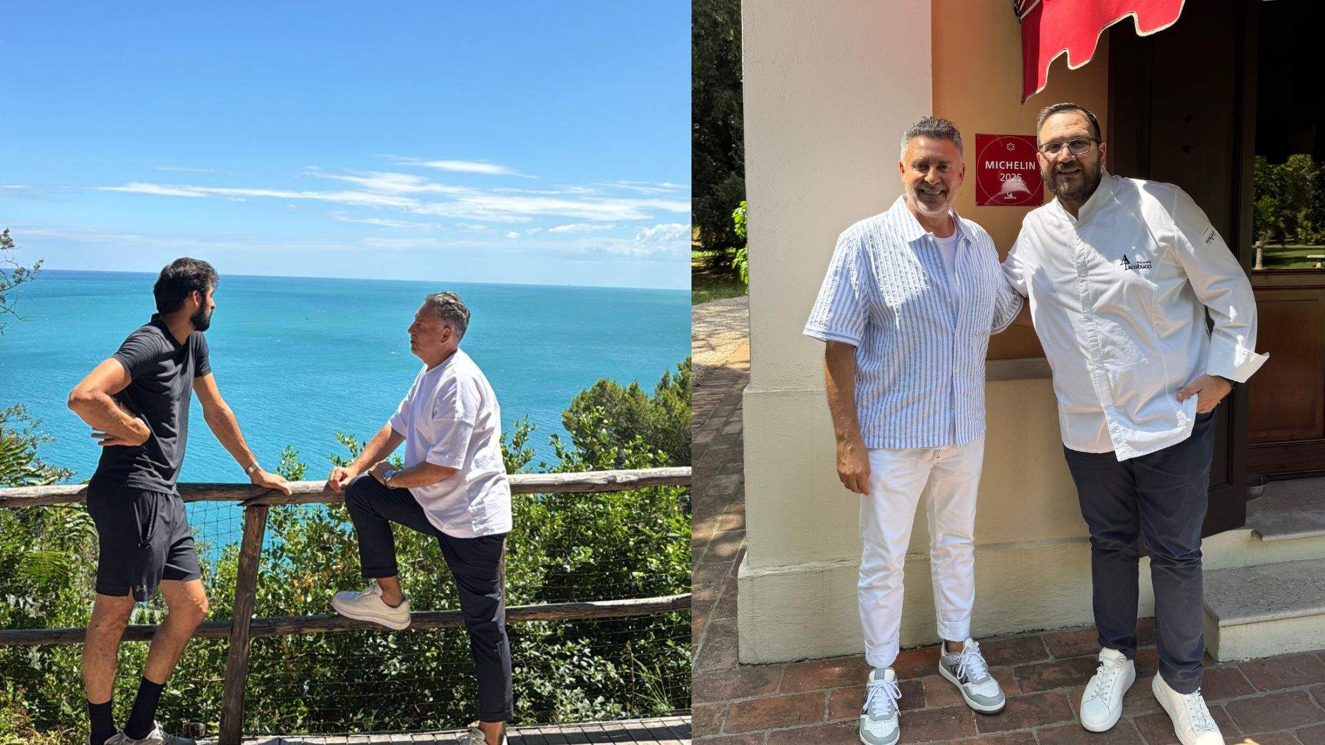 Chef Alexandru Sautner l-a vizitat pe Chef Richard Abou Zaki la Porto San Giorgio, înainte de întâlnirea din acest weekend, de la Festivalul Summer Well