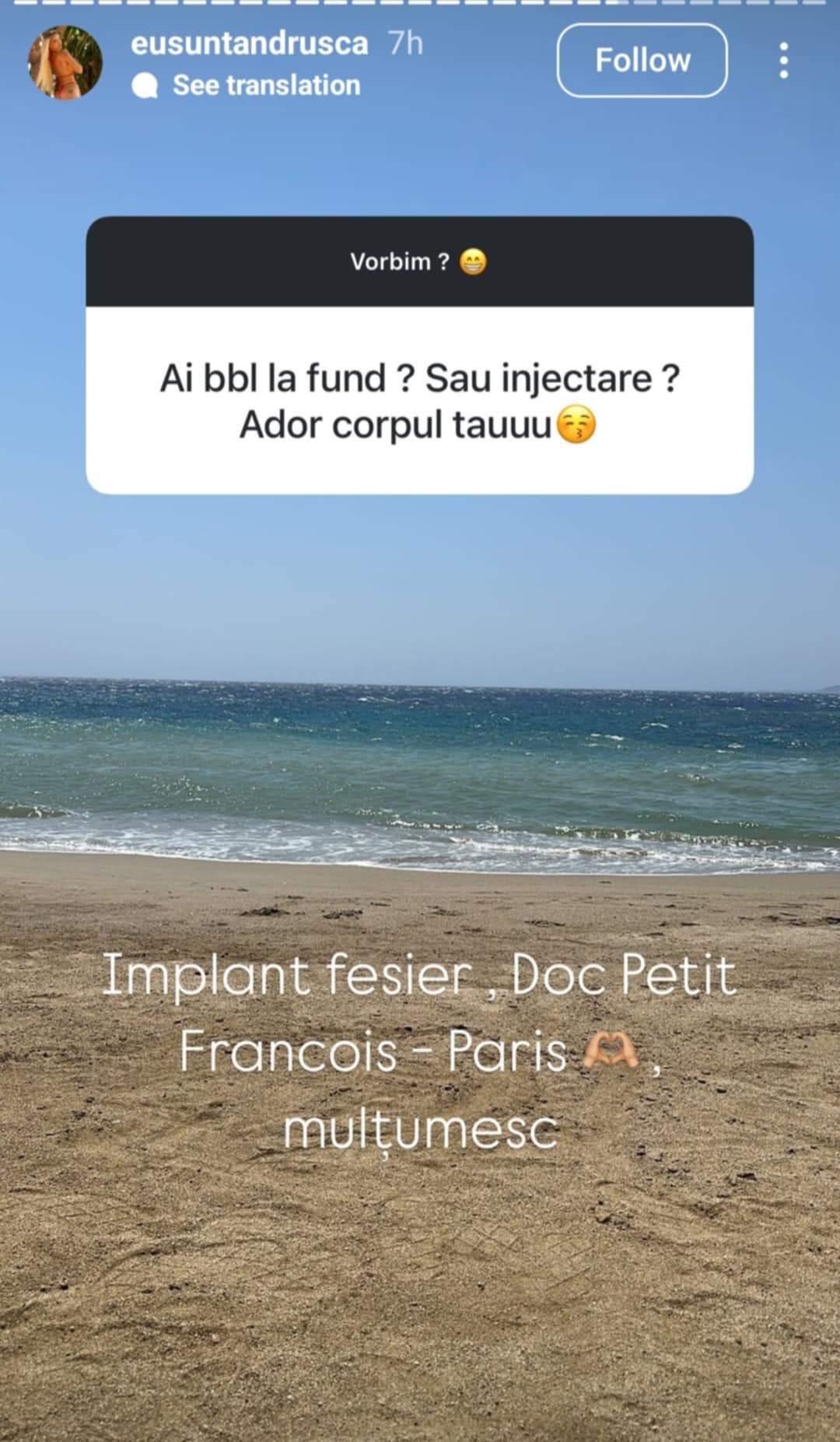 mesajul ispitei Andrușca