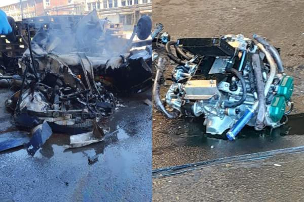 Un avion s-a prăbușit în Arad! Doi bărbați au murit. Imagini tulburătoare de la locul dezastrului | FOTO