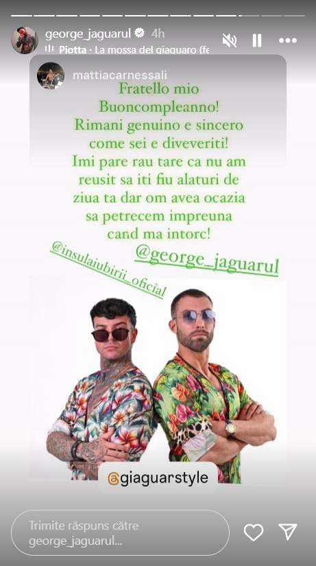 george jaguarul insula iubirii