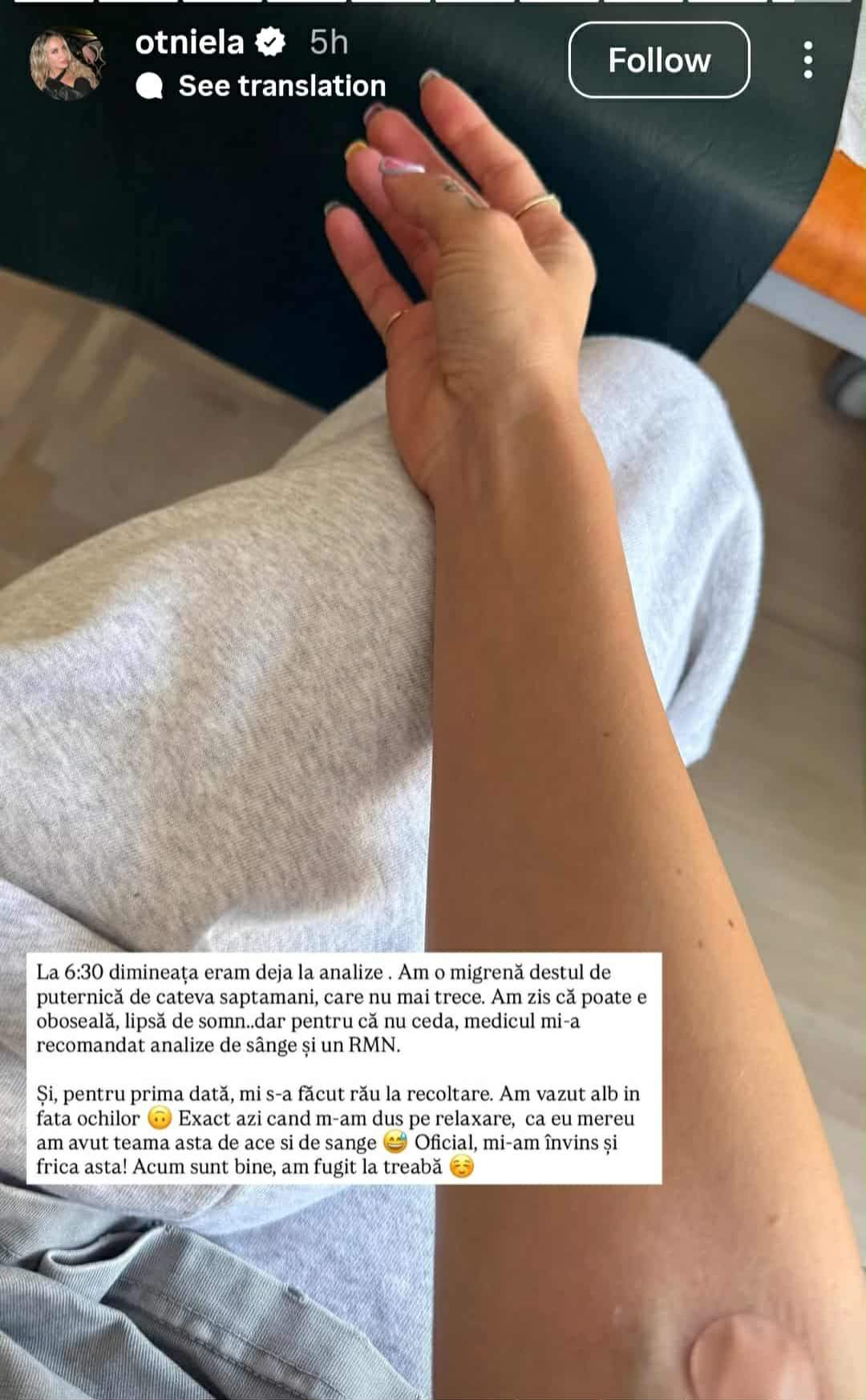 declarațiile Otnielei Sandu