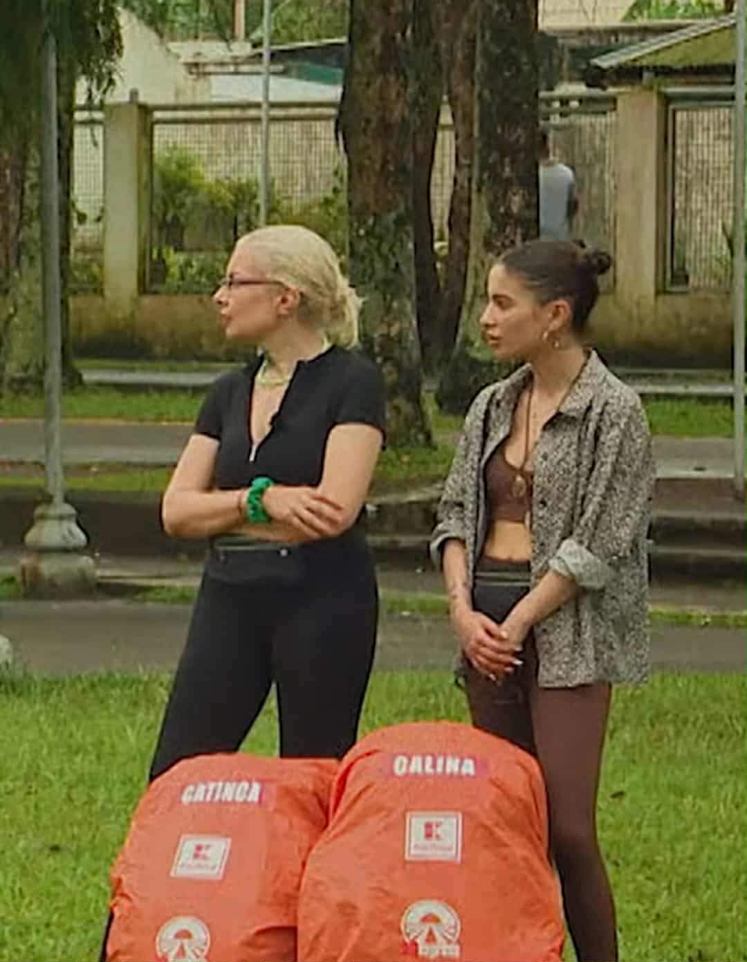 Catinca Roman și fiica ei, Calina