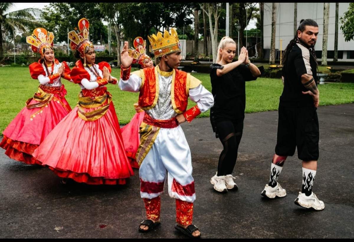 Cum a reacționat Evelin, fiica  Andei  Adam, când l-a văzut pe Joseph, soțul mamei, dansând la Asia Express: ”Leșină...”| FOTO