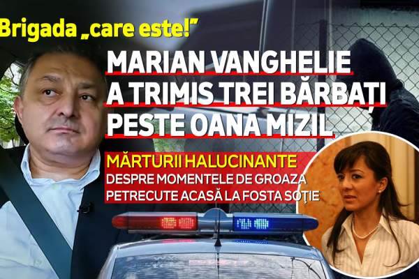 Brigada „care este!” | Marian Vanghelie a trimis trei bărbați peste Oana Mizil | Mărturii halucinante despre momentele de groază petrecute acasă la fosta soţie