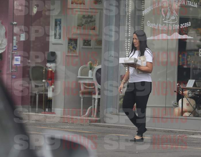 Terorizată de Marian Vanghelie, Oana Mizil nu mai face un pas singură pe stradă! Bodyguardul a însoțit-o până și la farmacie | PAPARAZZI