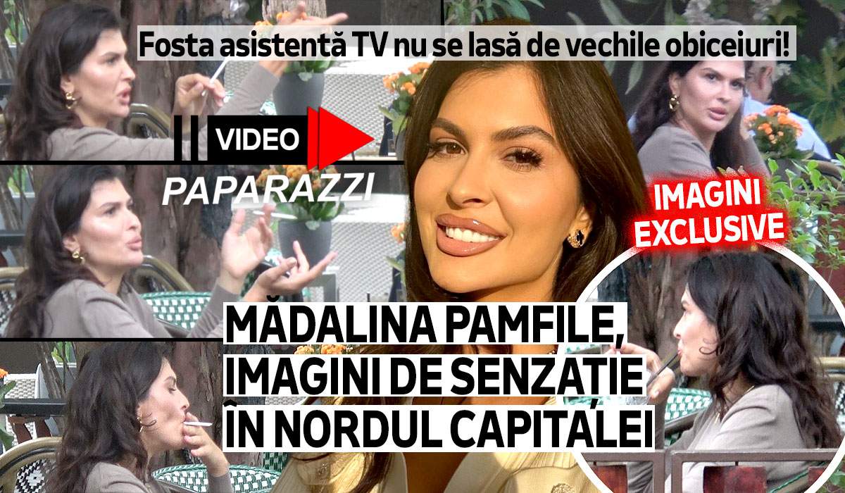 Fosta asistentă TV nu se lasă de vechile obiceiuri! Mădălina Pamfile, imagini de senzație, în nordul Capitalei. Imagini exclusive | PAPARAZZI