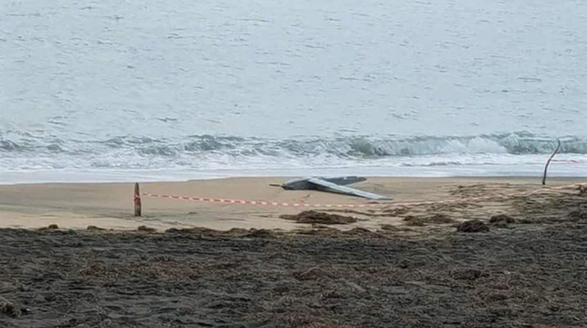 O dronă misterioasă a fost găsită pe o plajă din apropierea României. Experții militari au demarat o anchetă