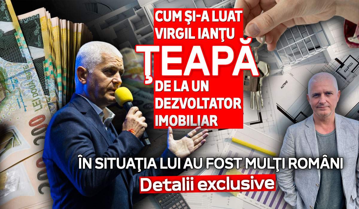 Cum și-a luat Virgil Ianțu țeapă de la un dezvoltator imobiliar | În situația lui au fost mulți români. Detalii exclusive