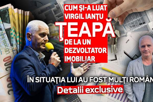 Cum și-a luat Virgil Ianțu țeapă de la un dezvoltator imobiliar | În situația lui au fost mulți români. Detalii exclusive