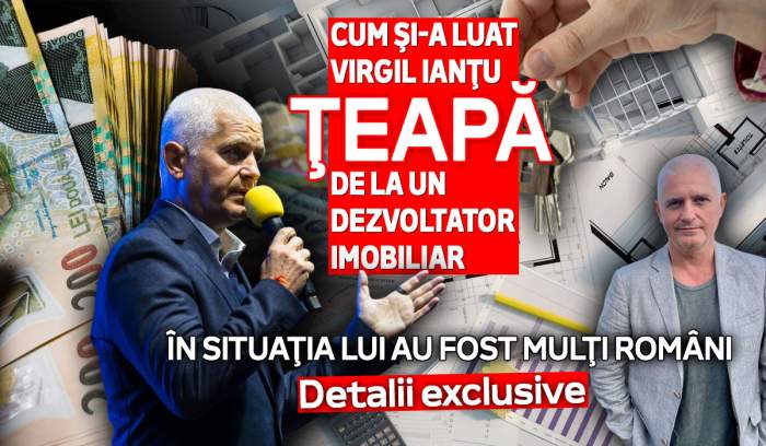 Cum și-a luat Virgil Ianțu țeapă de la un dezvoltator imobiliar | În situația lui au fost mulți români. Detalii exclusive
