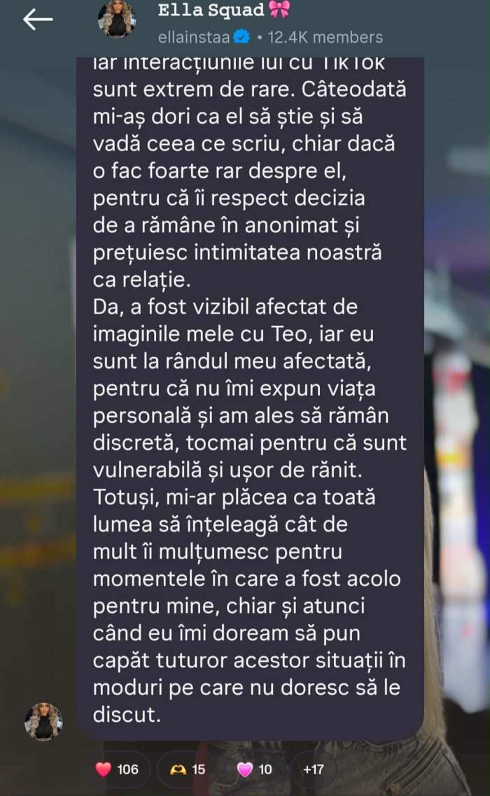 declarațiile Ellei Vișan