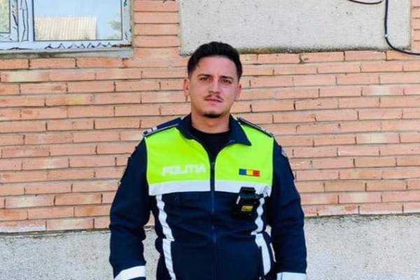 El este Claudiu, polițistul care a salvat un copil de patru ani. Agentul era în timpul liber atunci când a intervenit