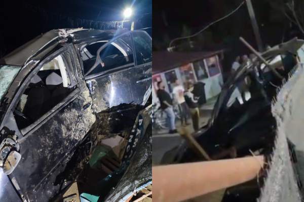 Accident grav în Piatra-Olt! Nouă victime, după ce un tânăr de 19 ani a intrat cu mașina într-o terasă plină