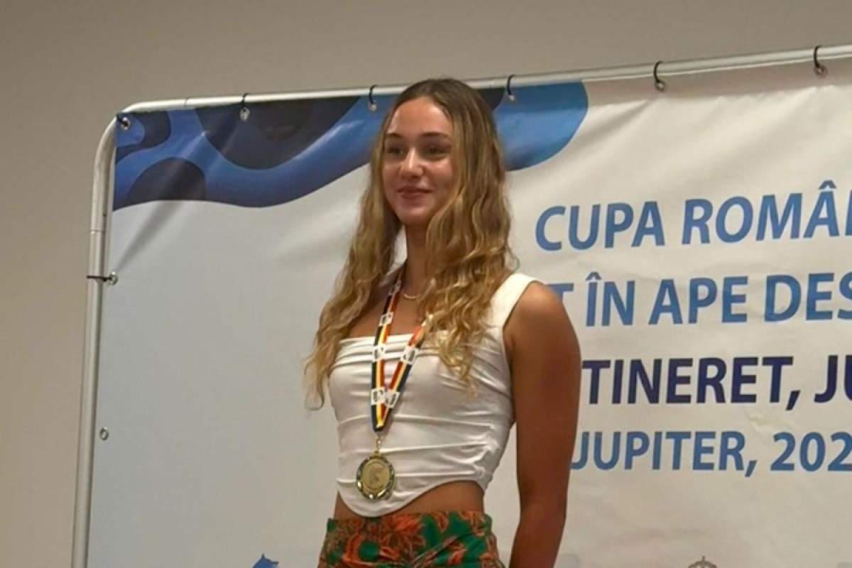 Un nou titlu pentru campioana la înot în ape înghețate. Simona Chiru, finalista campaniei „100 de tineri pentru dezvoltarea României”, pe podium la AtlantisMan