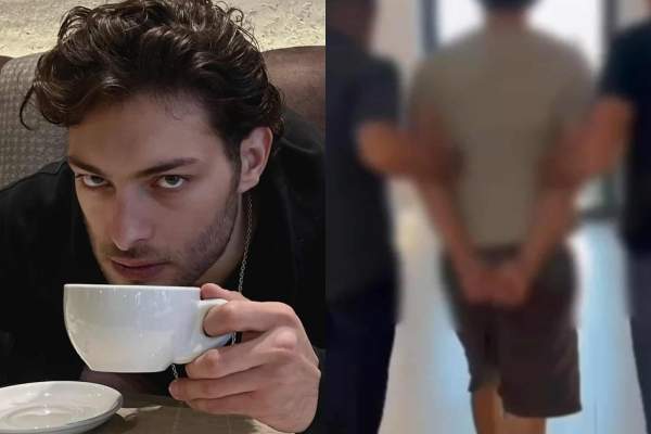 Primele imagini cu momentul în care Toto Dumitrescu este prins și încătușat de polițiști! Unde a fost găsit fiul lui Ilie Dumitrescu | VIDEO