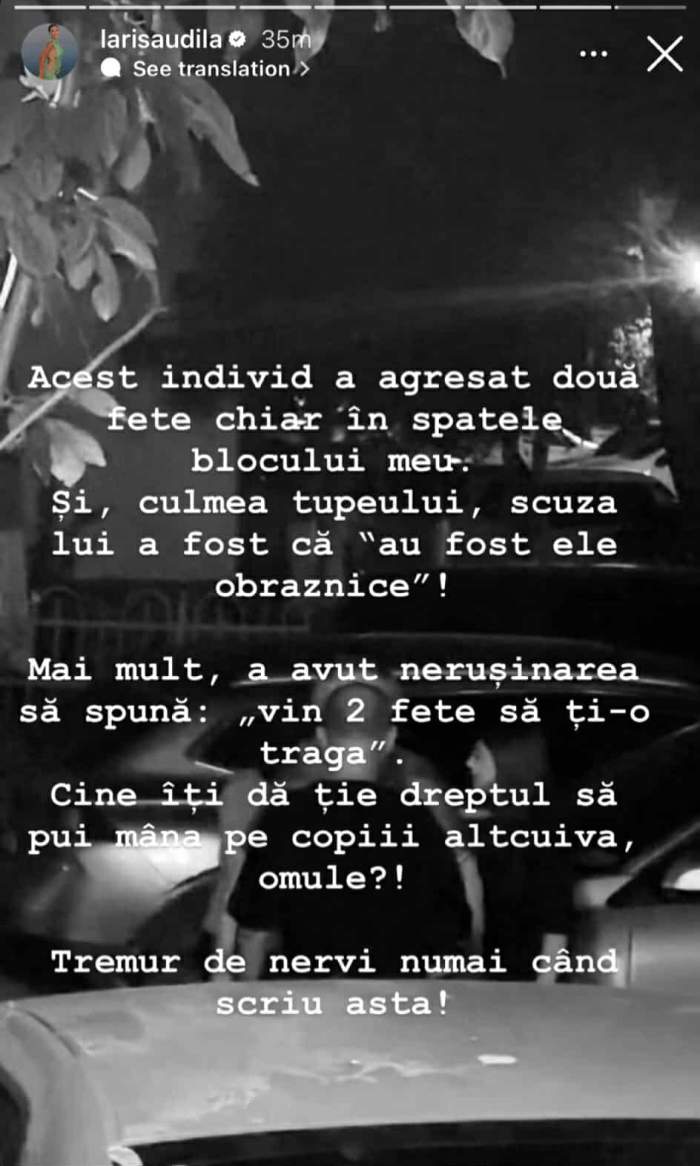 mesajul Larisei Udilă