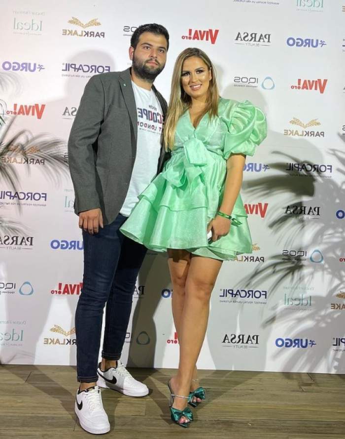 cristina almasan si tatal fiicei la un eveniment