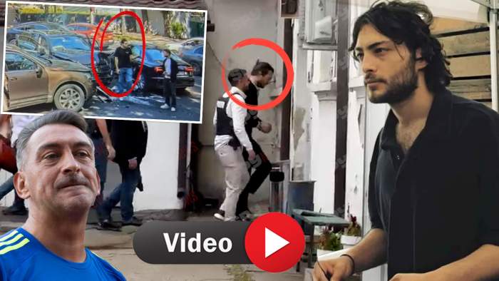 Toto Dumitrescu a ajuns la Brigada Rutieră. Fiul lui Ilie Dumitrescu, încătușat, e însoțit și de avocatul său | VIDEO