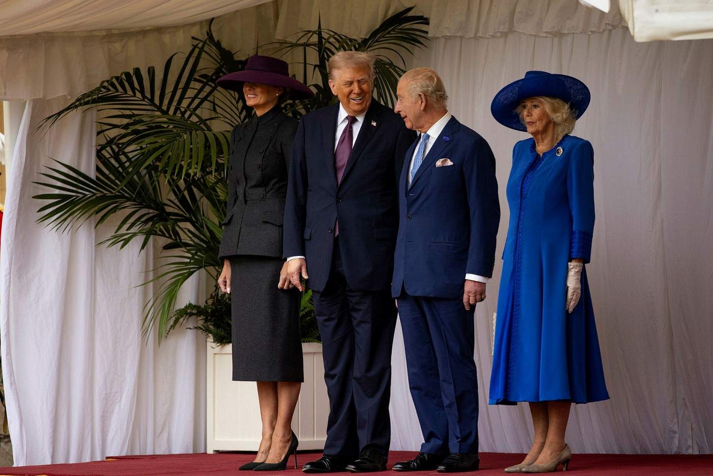 donald trump si sotia