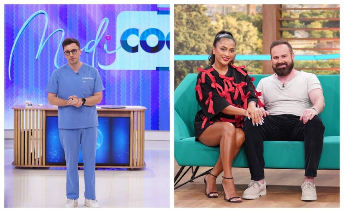 Andreea Marin, Bella Santiago și Nicu Grigore, invitații ediției de astăzi MediCOOL, care se va vedea pe Antena 1 și AntenaPLAY, de la ora 18:00