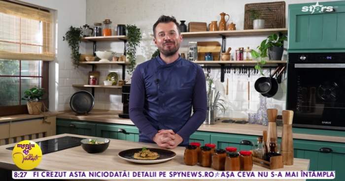 Pui în sos cremos cu roșii uscate. Rețeta simplă a lui Chef Horia Manea
