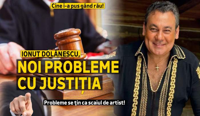 Cine i-a pus gând rău! Ionuț Dolănescu, noi probleme cu justiția | Probleme se ţin ca scaiul de artist!