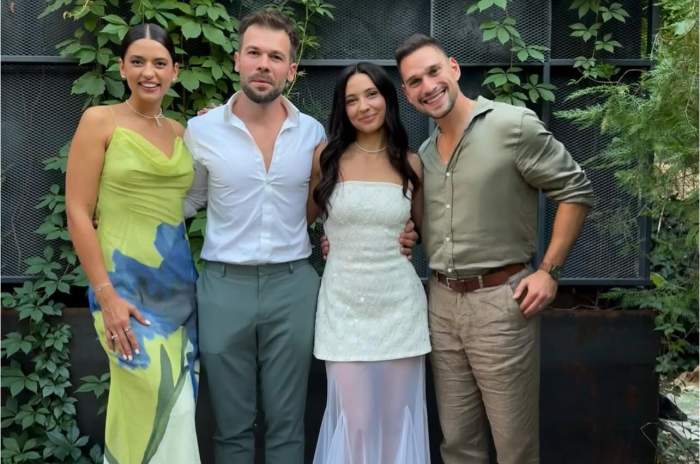 Oana și Vlad Gherman au fost nași pentru prima dată. Cei doi au cununat un cuplu | FOTO