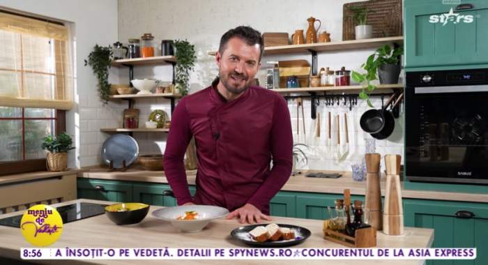 Paste cu ricotta și roșii cherry. Rețeta simplă a lui Chef Horia Manea pe care să o încerci