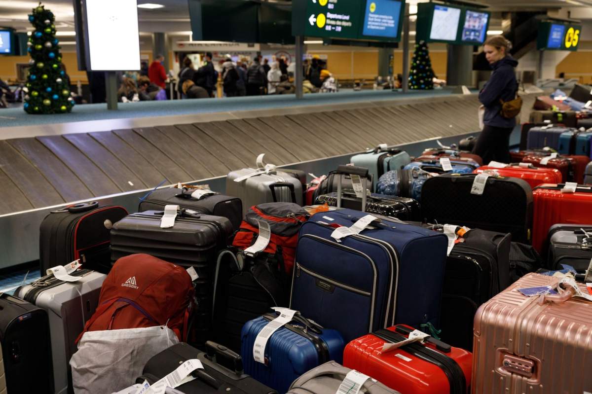bagaje în aeroport