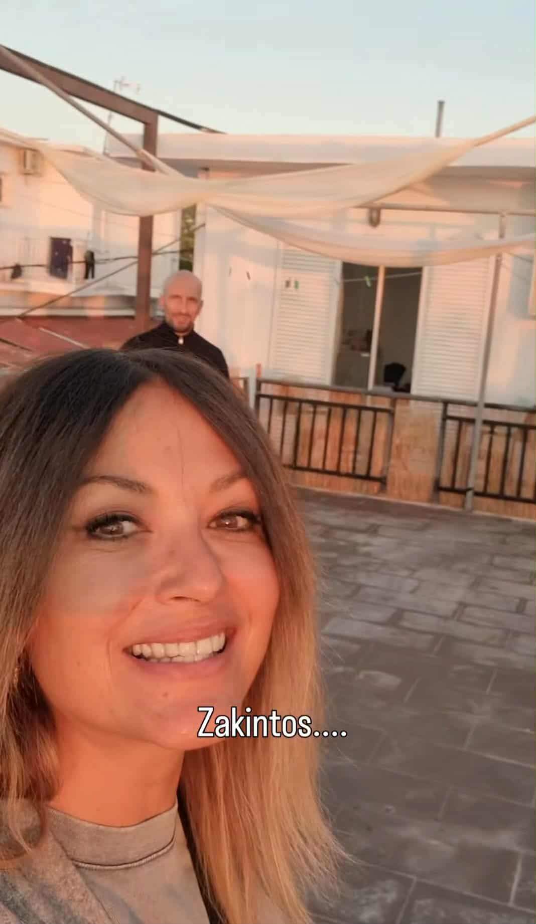 Anca Țurcașiu și iubitul ei în vacanță