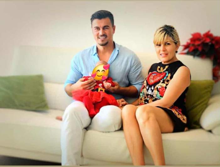 Elena Udrea, fiica ei și Adrian Alexandrov