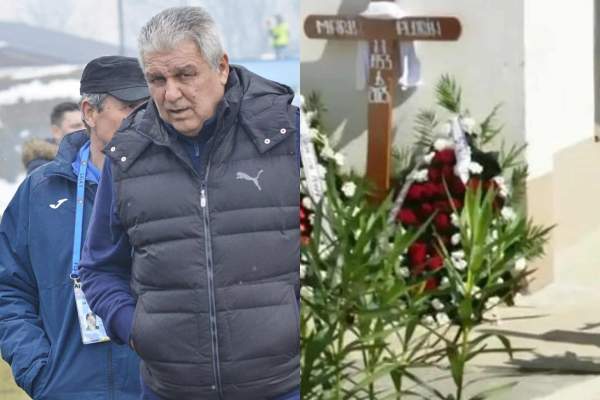 Florin Marin a fost înmormântat! Imagini dureroase de la slujbă | FOTO