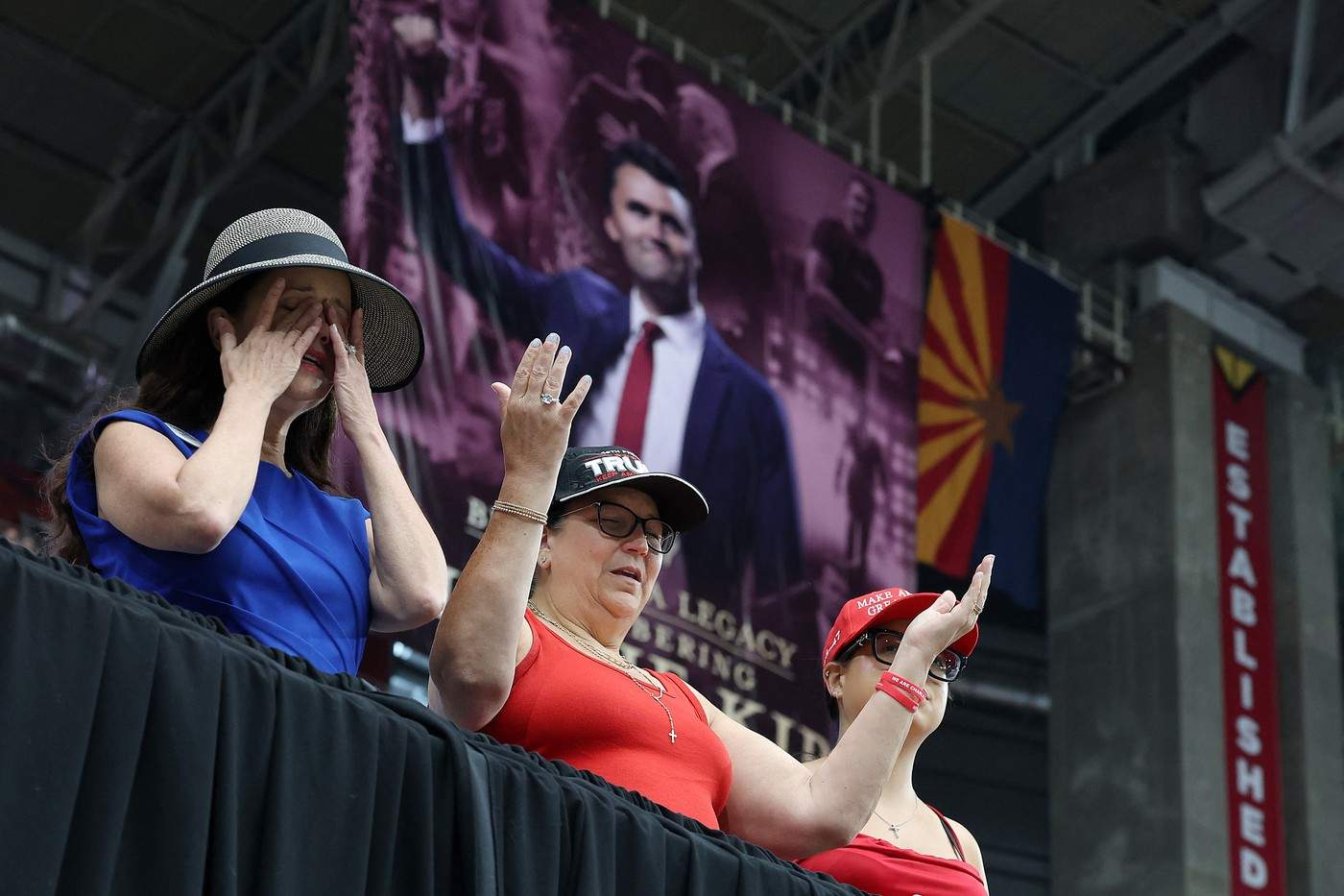 înmormântarea lui Charlie Kirk