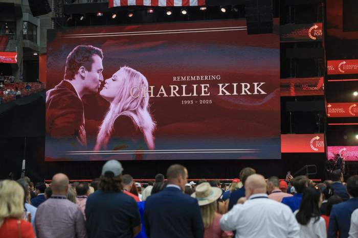 înmormântarea lui Charlie Kirk