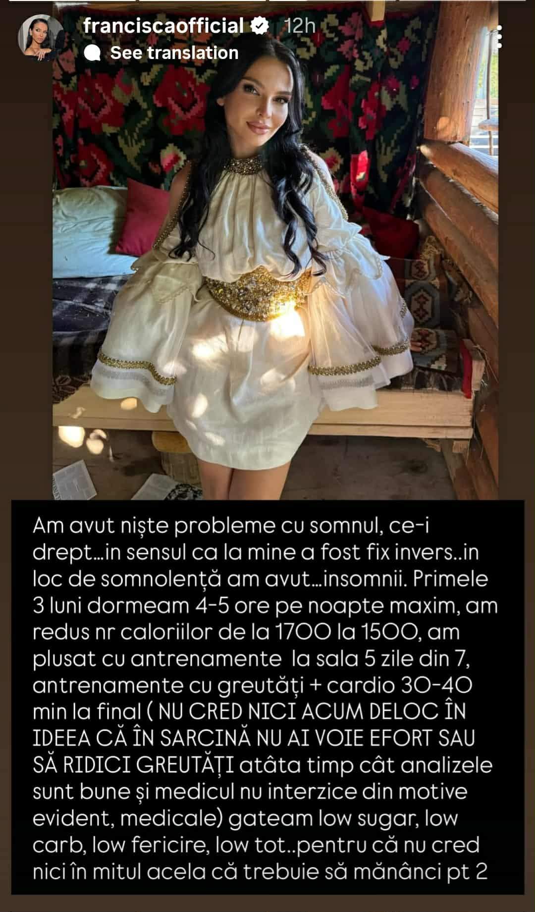 declarațiile Franciscăi