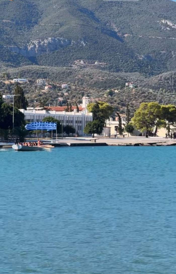 Cum își încep diminețile Adela Popescu și Radu Vâlcan în vacanță. Cei doi sunt în Grecia | FOTO