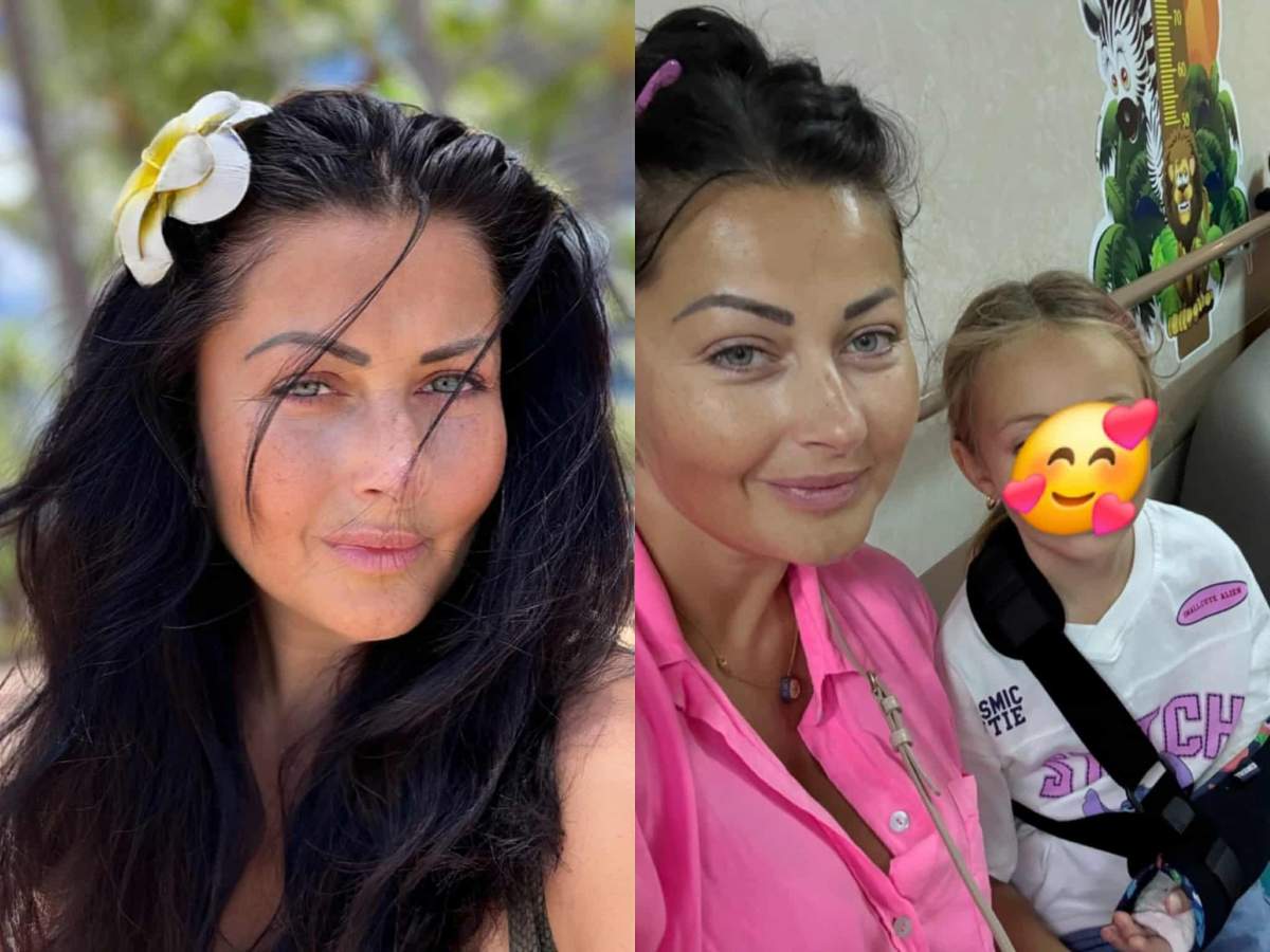 Gabriela Cristea și fiica cea mare, Victoria
