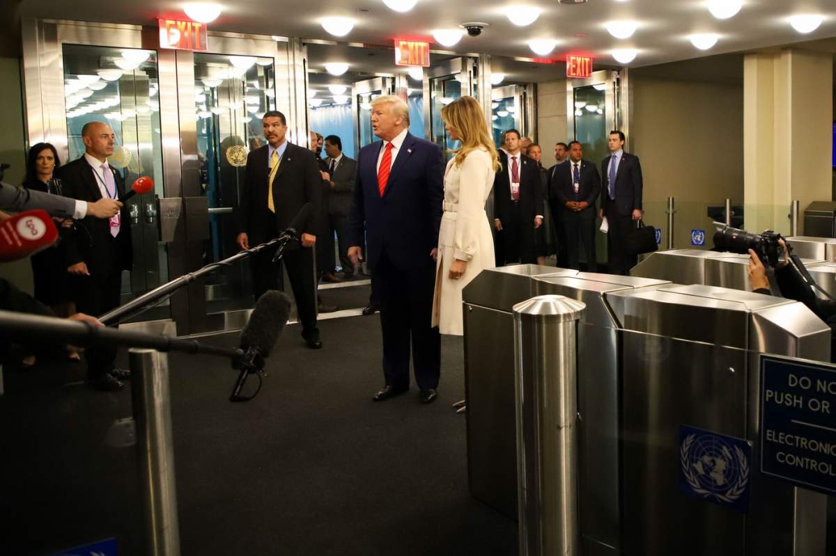 Donald Trump și Melania Trump