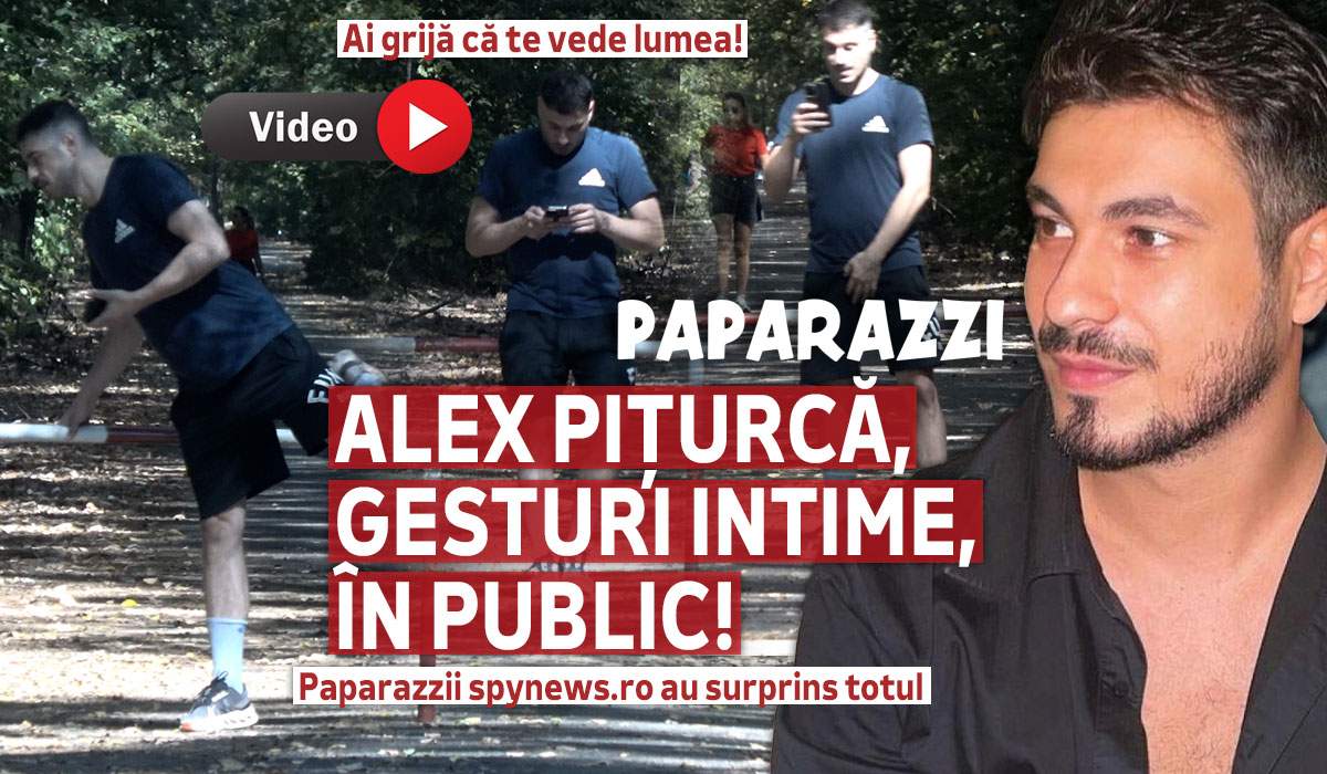 Ai grijă că te vede lumea! Alex Pițurcă, gesturi intime, în public! Paparazzii Spynews.ro au surprins totul | PAPARAZZI