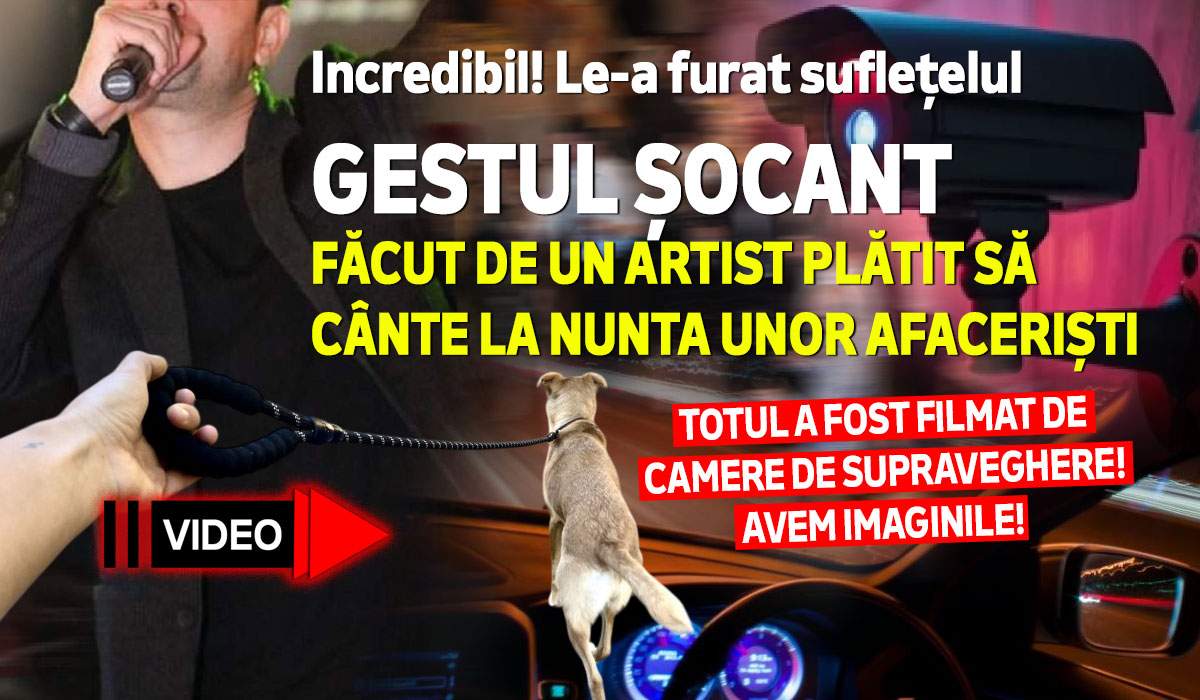 VIDEO EXCLUSIV | Gestul șocant făcut de un artist plătit să cânte la nunta unor afaceriști | Le-a furat suflețelul