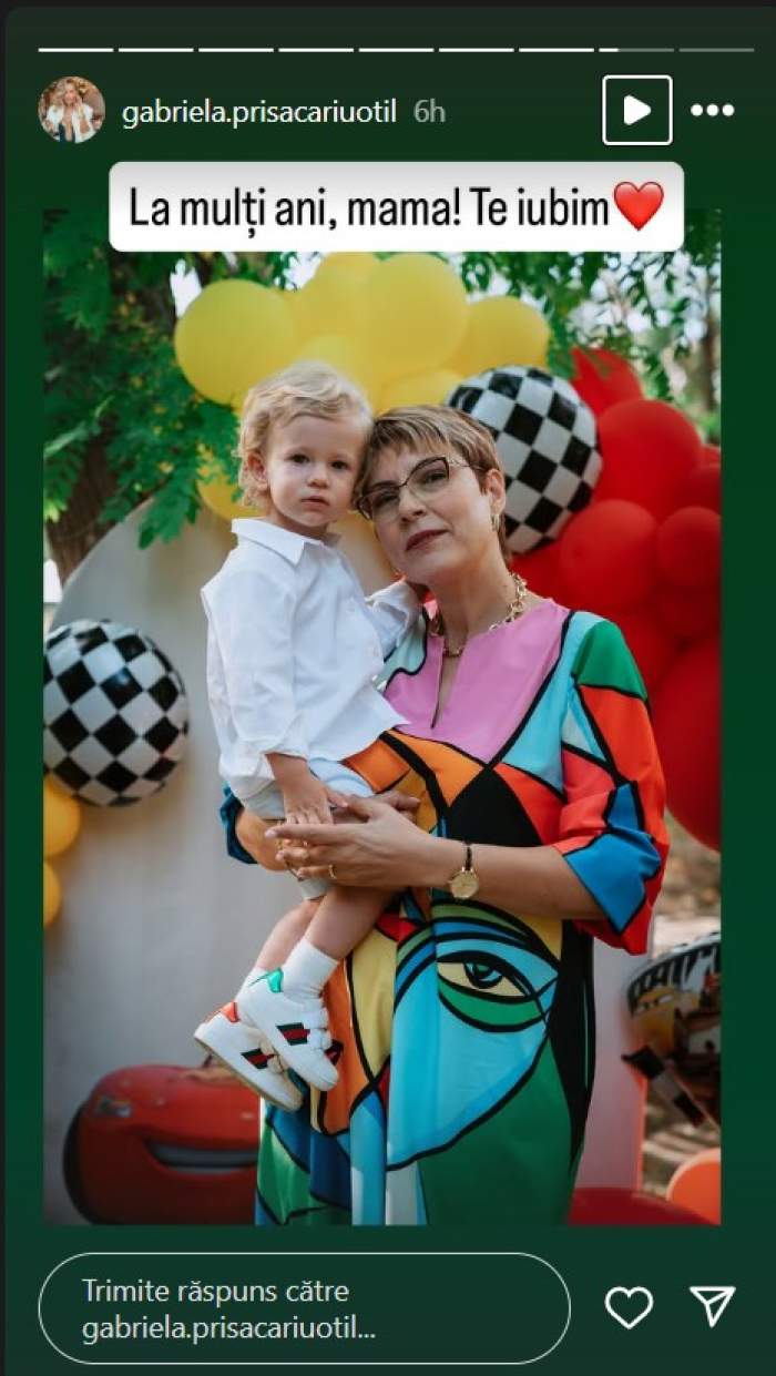 gabriela prisacariu mama si fiul ei