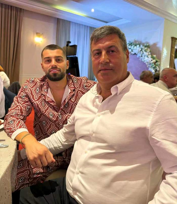 Teo Cosmin și tatăl lui