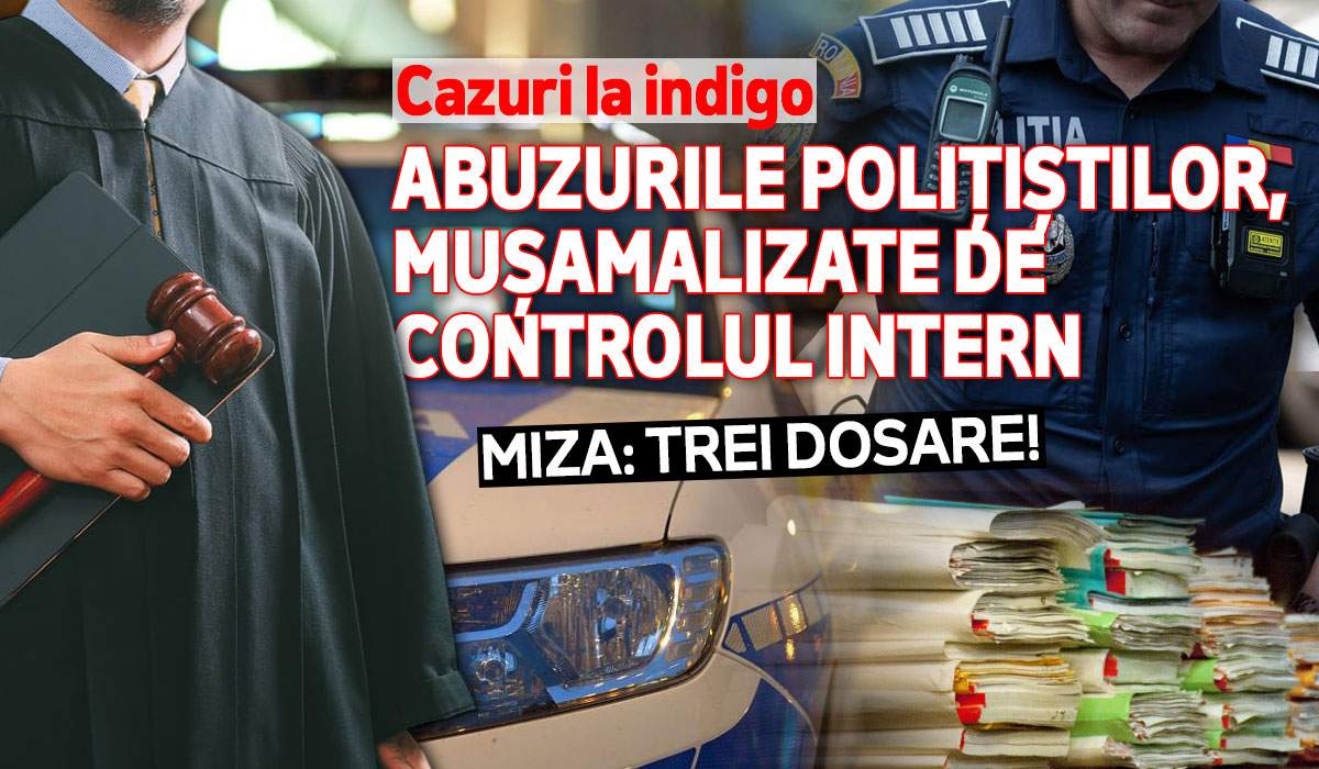 Cazuri la indigo | Abuzurile polițiștilor, mușamalizate de Controlul Intern