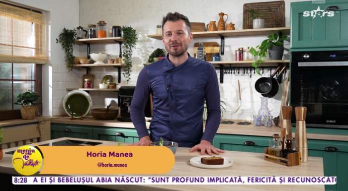 Rețeta lui Chef Horia Manea de mâncărică de dovlecei. Cum să obții un preparat delicios