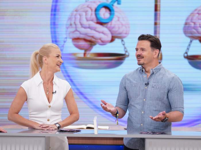Elwira şi Mihai Petre dezbat la MediCOOL diferența dintre creierul masculin şi cel feminin, astăzi, de la 18.00, pe Antena 1 şi AntenaPLAY